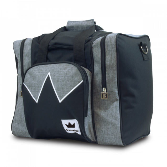 Brunswick Edge Single Bag grey black